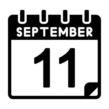11 Eylül Vektör Simgesi Tasarımı