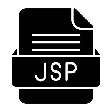 JSP Dosya Biçimi Düz Simgesi