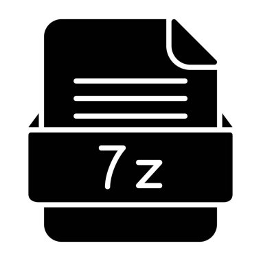 7z Dosya Biçimlendirme Simgesi