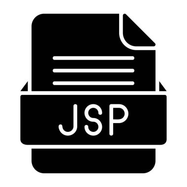 JSP Dosya Biçimi Düz Simgesi