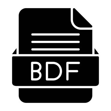 BDF Dosya Biçimlendirme Simgesi