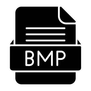 BMP Dosya Biçimi Düz Simgesi