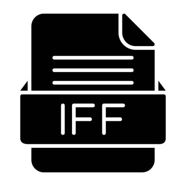 IFF Dosya Biçimi Düz Simgesi