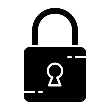 Padlock Vector Icon Design