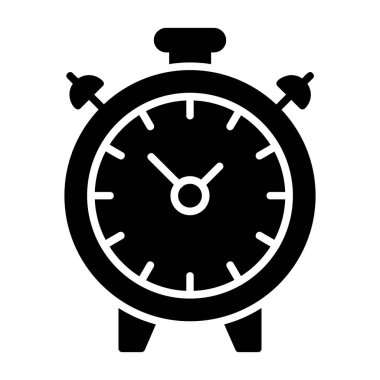 Çalar saat vektör simgesi tasarım
