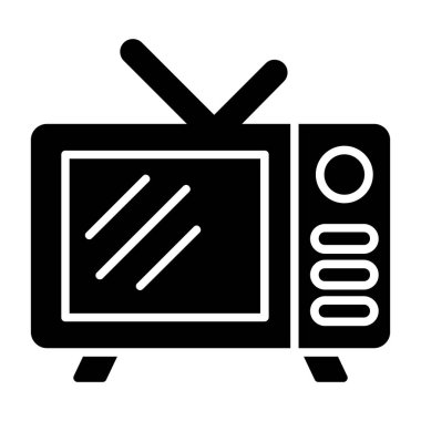 Television Vector Icon Design