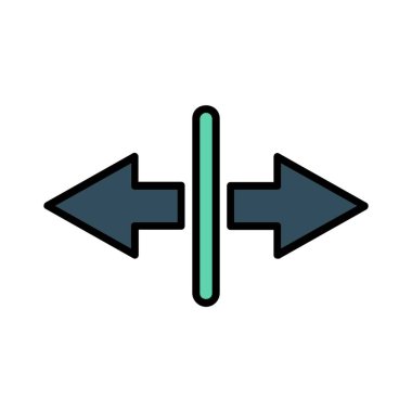 Ayrıştırma Vektörü Simgesi Tasarımı