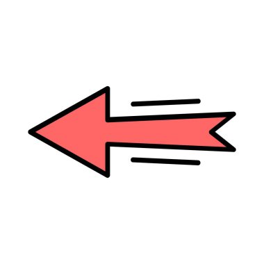 Sol Vektör Simgesi Tasarımı