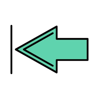 Sol Vektör Simgesi Tasarımı