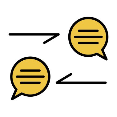 Communication Vector Icon Design