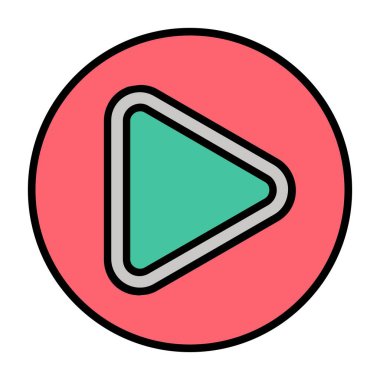 Düğme vektör simgesi tasarım oyna