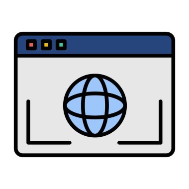 Browser Vector Icon Design