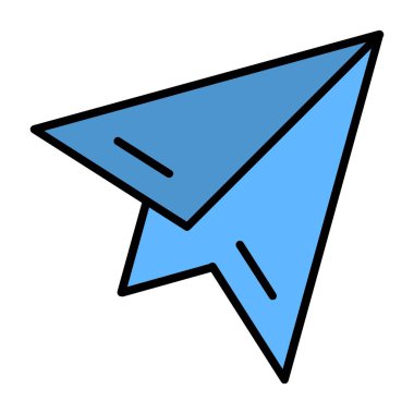 Telegram Vektör Simgesi Tasarımı