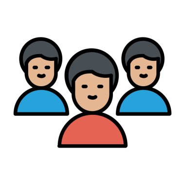 Seyirci Vektör Simgesi Tasarımı