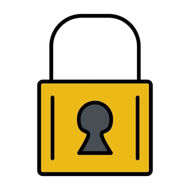 Padlock Vector Icon Design