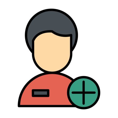 Kullanıcı vektör simgesi tasarım