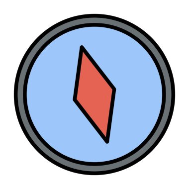 Compass Vector Icon Design