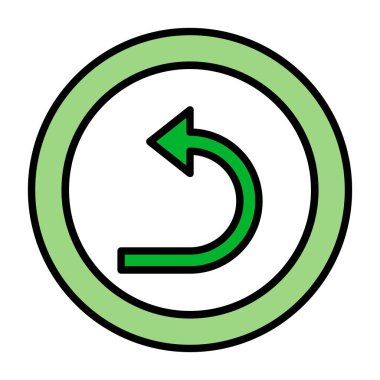 Return Vector Icon Design