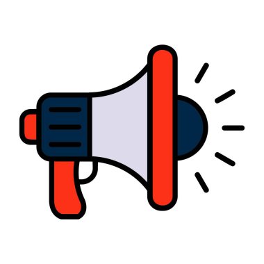 Megaphone Vector Icon Design