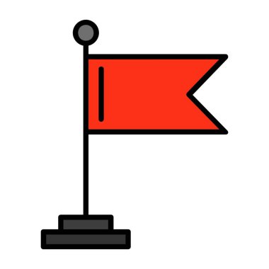 Flag Vector Icon Design