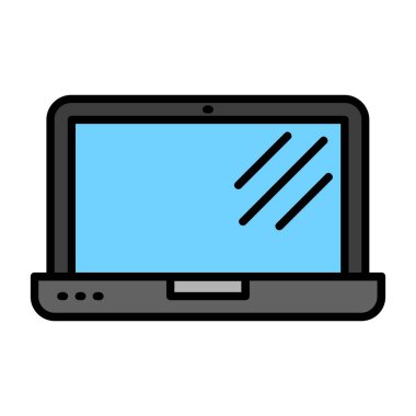 Dizüstü vektör simgesi tasarım