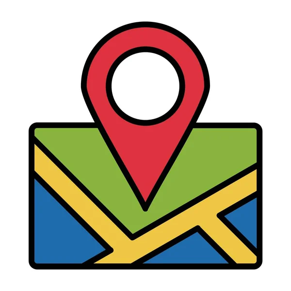 Map Pointer Vector Icon Design