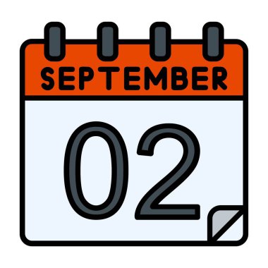 2 Eylül Vektör Simgesi Tasarımı