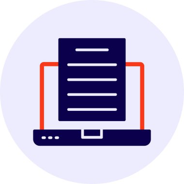 Article Vector Icon Design