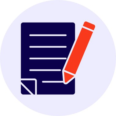 Contract Vector Icon Design