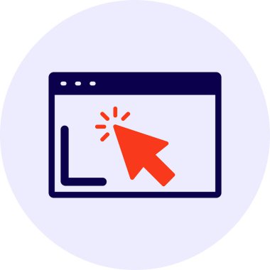 Click Vector Icon Design