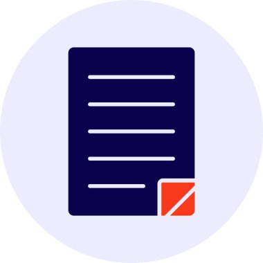 Sayfa Vektör Simgesi Tasarımı