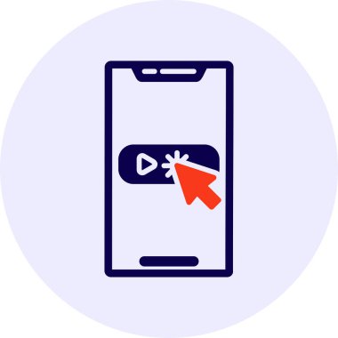 Üye Vektör Simgesi Tasarımı