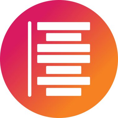 Hizalama Vektörü Simgesi Tasarımı