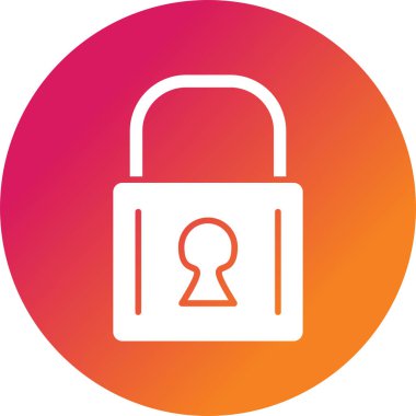 Padlock Vector Icon Design