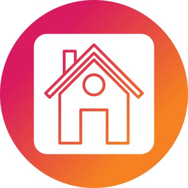 Ev vektör simgesi tasarım