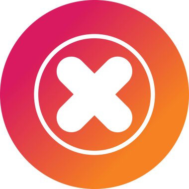 Vektör Simgesi Tasarımı İptal Et