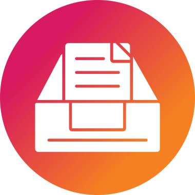 Dosya vektör simgesi tasarım