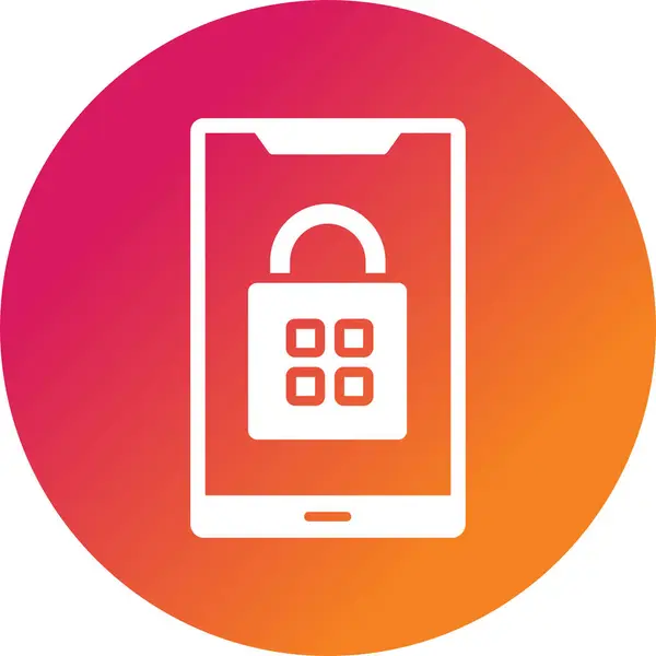 Uygulama Depolama simgesi tasarımı, vektör illüstrasyonu 