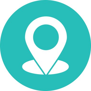 konum haritası pin simgesi