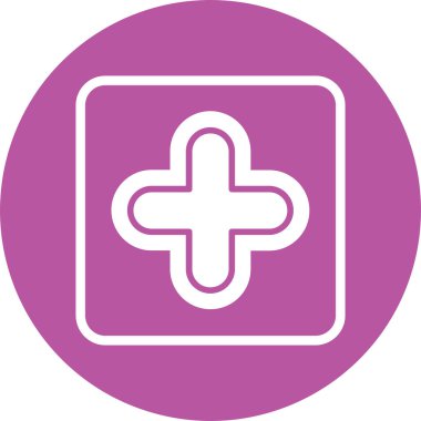 tıbbi simge vektör illüstrasyonu