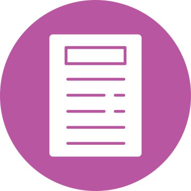 Kişisel ve ticari kullanım için harf illüstrasyon simgesi