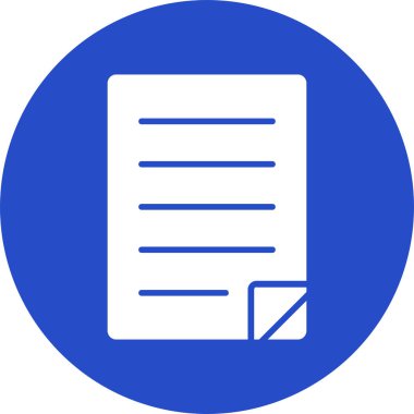 Sayfa Vektör Simgesi Tasarımı