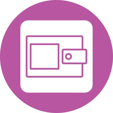Wallet Vector Icon Design