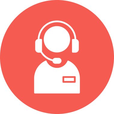 Yardım simgesinin vektör illüstrasyonu