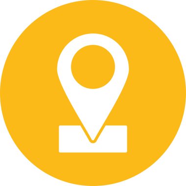 Konumun vektör illüstrasyonu modern