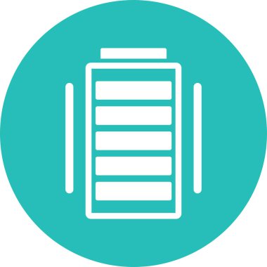 Tam Pil Vektör Simgesi Tasarımı