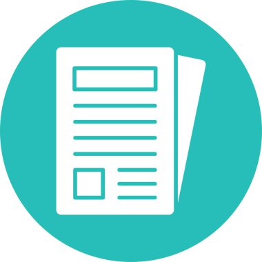 Yayınlama Vektörü Simgesi Tasarımı