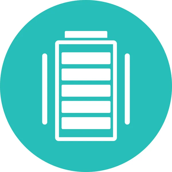 Tam Pil Vektör Simgesi Tasarımı