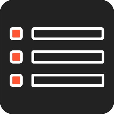 Menü Simgesi, Vektör illüstrasyonu