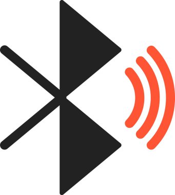 Bluetooth simgesini, vektör çizim